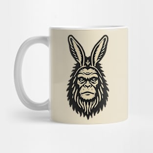 Bigfoot Bunny Mug